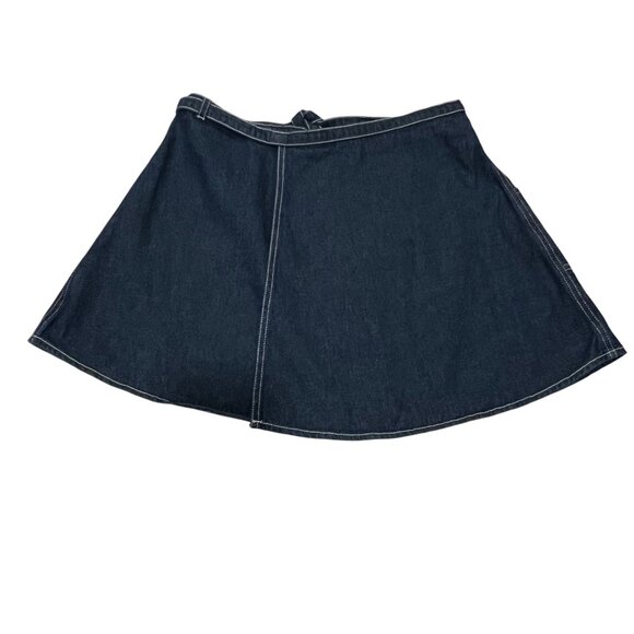 Anna Sui & UO Denim Wrap Mini Skirt, NWT, XS - Picture 8 of 10